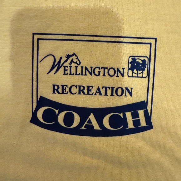 Gildan Wellington Recreation Coach Tee Yellow Regular - Picture 6 of 6